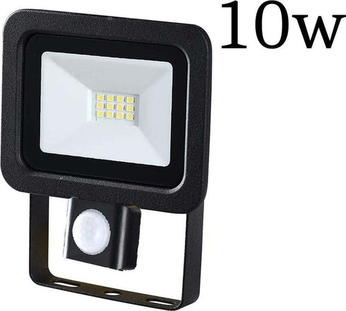 Faro LED 10W Faretto Slim Con Sensore Movimento Pir Crepuscolare ip65 Illuminazione/Illuminazione per esterni/Proiettori Zencoccostore - Formia, Commerciovirtuoso.it