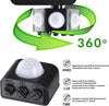 Faro LED 10W Faretto Slim Con Sensore Movimento Pir Crepuscolare ip65 Illuminazione/Illuminazione per esterni/Proiettori Zencoccostore - Formia, Commerciovirtuoso.it