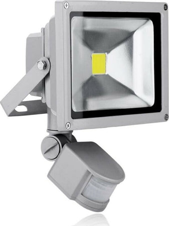 Faro-Led-20-W-Illuminatore-Con-Sensore-Movimento-Faretto-Luce-Bianca-Each