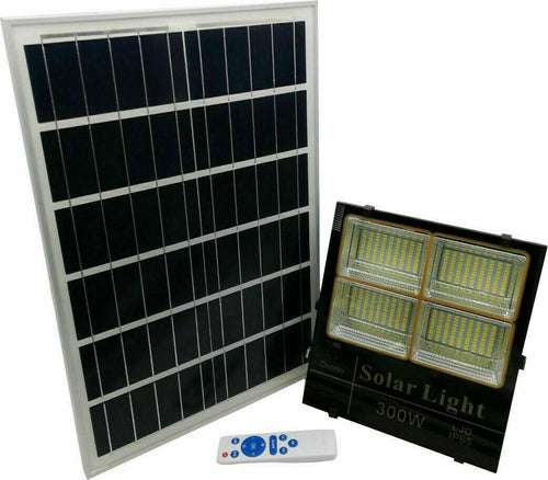 Faro LED 300W Con Pannello SOLARE Luce BICOLORE Calda o Fredda IP65 Illuminazione/Illuminazione per esterni/Proiettori Zencoccostore - Formia, Commerciovirtuoso.it