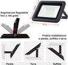 Faro-Led-30W-Luce-Alta-Luminosita-2550lm-Faretto-Esterno-Slim-Bianco-Freddo-IP65