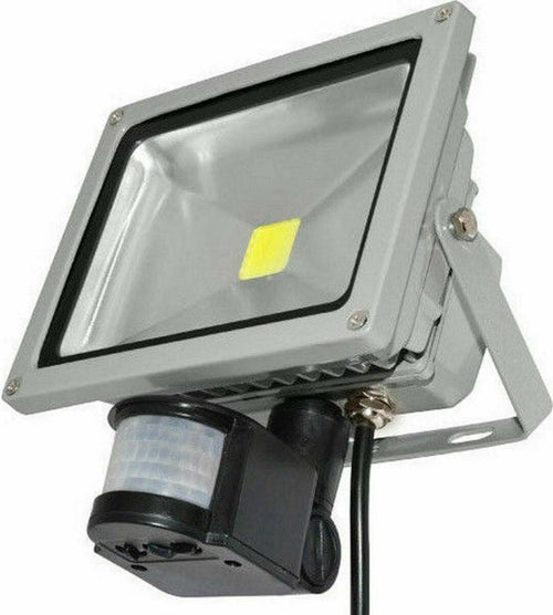 Faro LED 50W Faretto Slim Con Sensore Movimento Pir Crepuscolare ip65 Illuminazione/Illuminazione per esterni/Proiettori Zencoccostore - Formia, Commerciovirtuoso.it