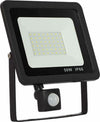 Faro LED 50W Faretto Slim Con Sensore Movimento PIR luce fredda 6000k IP66 Illuminazione/Illuminazione per esterni/Proiettori Zencoccostore - Formia, Commerciovirtuoso.it