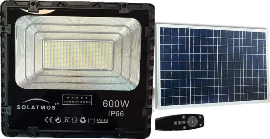 Faro led 600W con pannello solare 35w sensore crepuscolare esterno ip66 150lm/w Illuminazione/Illuminazione per esterni/Proiettori Zencoccostore - Formia, Commerciovirtuoso.it