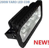 FARO LED COB 200W LUCE BIANCA FREDDA PROIETTORE ESTERNO FARETTO CON 4 LED LENTE Illuminazione/Illuminazione per esterni/Proiettori Trade Shop italia - Napoli, Commerciovirtuoso.it