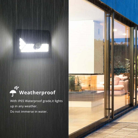 Faro Led Con Pannello Solare Crepuscolare 24 Led Sensore Movimento Crepuscolare Illuminazione/Illuminazione per esterni/Proiettori Trade Shop italia - Napoli, Commerciovirtuoso.it