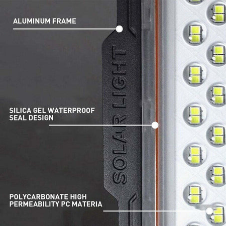 FARO LED CON PANNELLO SOLARE CREPUSCOLARE 800W IP66 LM con telecomando Illuminazione/Illuminazione per esterni/Proiettori Zencoccostore - Formia, Commerciovirtuoso.it