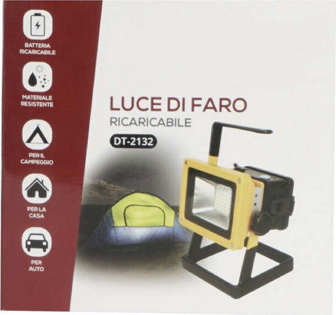 Faro Led Da Lavoro Portatile Ricaricabile Smd 2835 Luce Bianco Freddo Dt-2132 Sport e Tempo Libero > Campeggio > Tempo Libero > Lampade Portatili Trade Shop italia - Napoli, Commerciovirtuoso.it