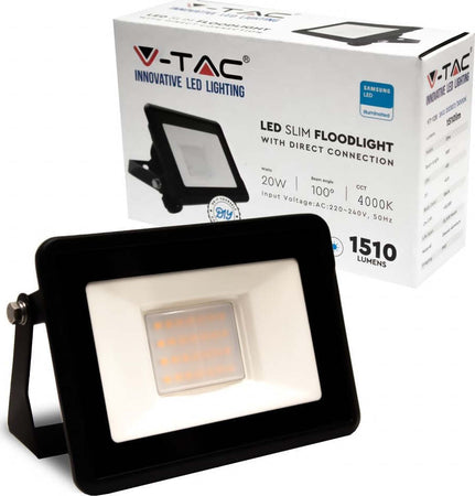 FARO LED FLOODLIGHT 20W SMD IP65 CHIP SAMSUNG COLORE NERO Illuminazione/Illuminazione per esterni/Proiettori Zencoccostore - Formia, Commerciovirtuoso.it