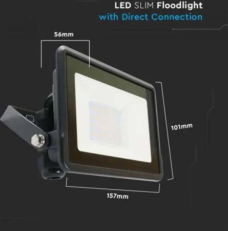 FARO LED FLOODLIGHT 20W SMD IP65 CHIP SAMSUNG COLORE NERO Illuminazione/Illuminazione per esterni/Proiettori Zencoccostore - Formia, Commerciovirtuoso.it