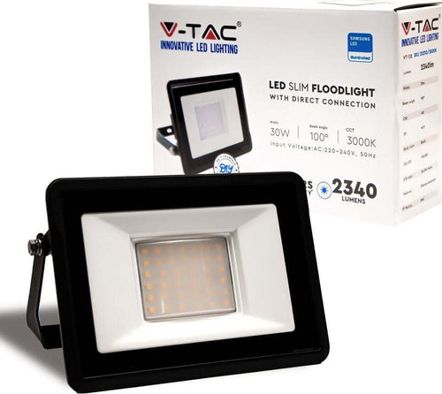 FARO LED FLOODLIGHT 30W SMD IP65 CHIP SAMSUNG COLORE NERO V-TAC VT-138 Illuminazione/Illuminazione per esterni/Proiettori Zencoccostore - Formia, Commerciovirtuoso.it