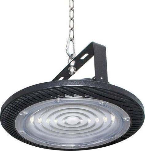 Faro-Led-Industriale-Lampada-A-Ufo-A-Sospensione-200w-Luce-Fredda-6500k-Ufo-200w