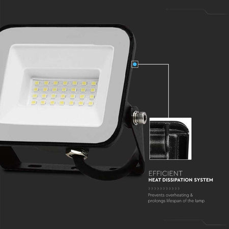 FARO LED LAMPADA FARETTO DA 20W FARETTO SMD IP65 CHIP SAMSUNG COLORE NERO Illuminazione/Illuminazione per esterni/Proiettori Zencoccostore - Formia, Commerciovirtuoso.it