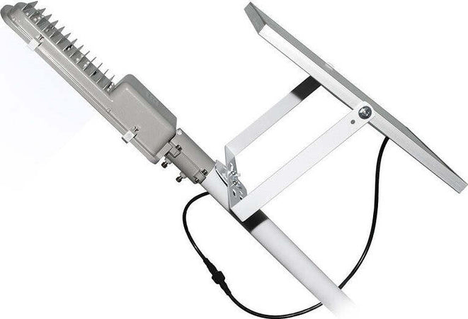 Faro Led Lampione Stradale 100w Luce Fredda Con Pannello Solare E Staffa Fb6100 Illuminazione/Illuminazione per esterni/Lampioni Trade Shop italia - Napoli, Commerciovirtuoso.it