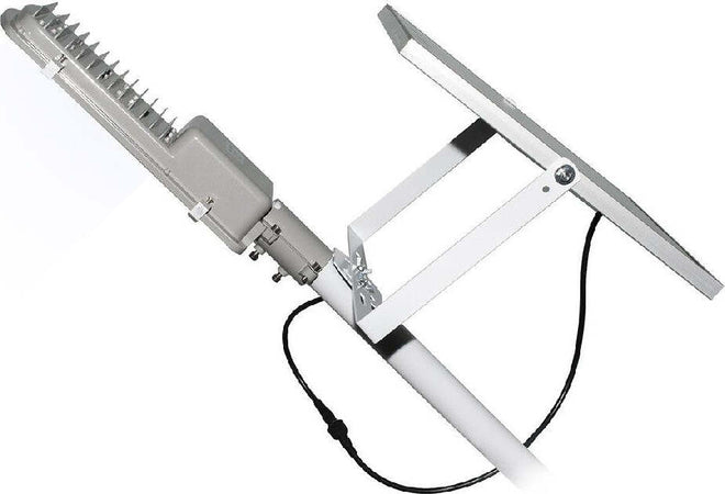 Faro Led Lampione Stradale 60w Luce Fredda Con Pannello Solare E Staffa Fb660 Illuminazione/Illuminazione per esterni/Lampioni Trade Shop italia - Napoli, Commerciovirtuoso.it