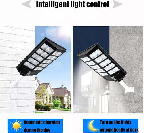 Faro Led Lampione Stradale Con Pannello Solare 1000 W Crepuscolare Con Staffa Illuminazione/Illuminazione per esterni/Proiettori Trade Shop italia - Napoli, Commerciovirtuoso.it