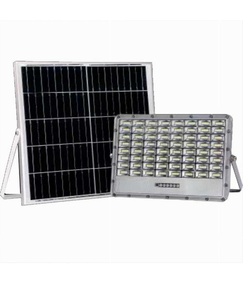Faro Led Pannello Solare 300w Luce Fredda Telecomando Indicatore Carica Tk08-300w
