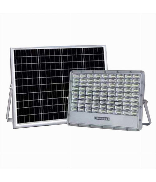 Faro Led Pannello Solare 500w Luce Fredda Telecomando Indicatore Carica Tk08-500w
