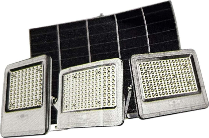 FARO-LED-PANNELLO-SOLARE-nero-200W-400W-600W-800W-1000W-CREPUSCOLARE-ip65-80lm/W