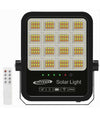 Faro Led Proiettore 200w Ip65 Cct 3in1 Con Pannello Solare Telecomando Ry-200w-3c
