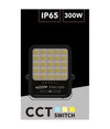 Faro Led Proiettore 300w Ip65 Cct 3in1 Con Pannello Solare Telecomando Ry-300w-3c