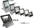 Faro led SLIM faretto IP66 alta luminosità luce bianca fredda 10 20 30 50 W Illuminazione/Illuminazione per esterni/Proiettori Trade Shop italia - Napoli, Commerciovirtuoso.it