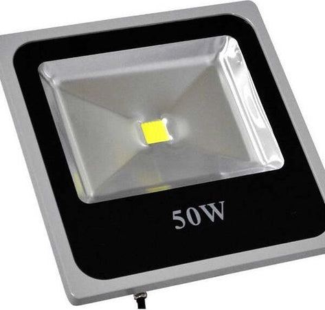 Faro led SLIM faretto IP66 alta luminosità luce bianca fredda 10 20 30 50 W Illuminazione/Illuminazione per esterni/Proiettori Trade Shop italia - Napoli, Commerciovirtuoso.it