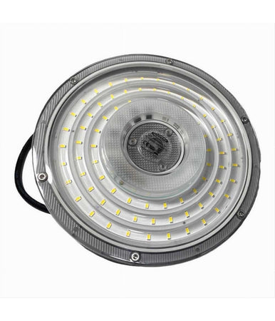 Faro Led Slim Industriale 200w Ufo Lampada Riflettore Ip65 Luce Fredda He02-200w