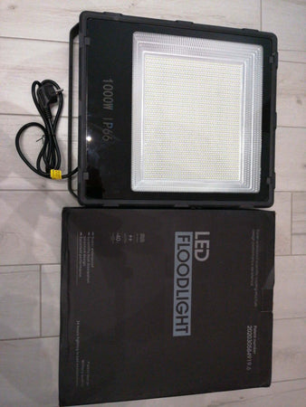 FARO-LED-SMD-1000W-FARETTO-Slim-LUCE-Di-Inondazione-IP66-ALTA-LUMINOSITA-100lm/W
