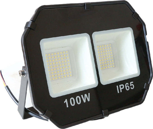 Faro Led Smd Faretto Spot Flood Light Luce Fredda Bianca 60w 100w 200w Esterno Illuminazione/Illuminazione per esterni/Proiettori Trade Shop italia - Napoli, Commerciovirtuoso.it