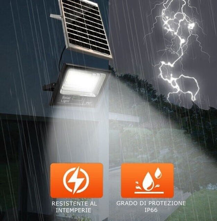 FARO-LED-SMD-PANNELLO-SOLARE-SENSORE-CREPUSCOLARE-300W-LUCE-FREDDA-6500K-IP66-LM