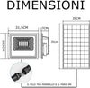 FARO-LED-SMD-PANNELLO-SOLARE-SENSORE-CREPUSCOLARE-300W-LUCE-FREDDA-6500K-IP66-LM