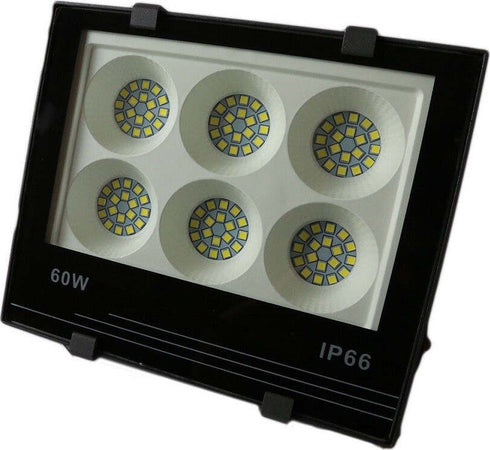 Faro Led Smd Slim 60 120 200 Watt Faretto Spot Alta Luminosita' Lampada Ip66 Illuminazione/Illuminazione per esterni/Proiettori Trade Shop italia - Napoli, Commerciovirtuoso.it