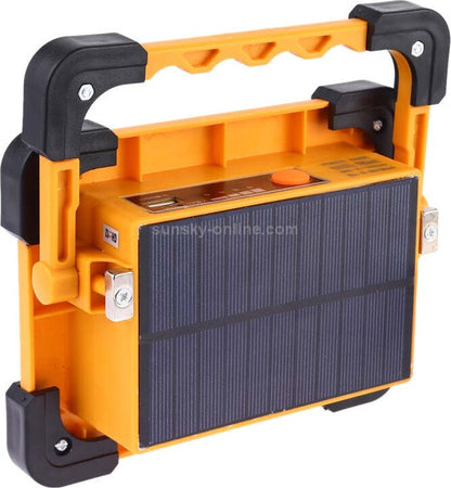 FARO LUCE A LED SPOTLIGHT RICARICABILE CON PANNELLO SOLARE PORTATILE 30W 1500LMN  Trade Shop italia - Napoli, Commerciovirtuoso.it