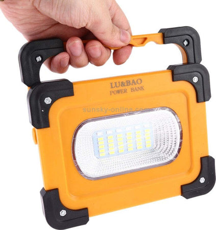 FARO LUCE A LED SPOTLIGHT RICARICABILE CON PANNELLO SOLARE PORTATILE 30W 1500LMN  Trade Shop italia - Napoli, Commerciovirtuoso.it