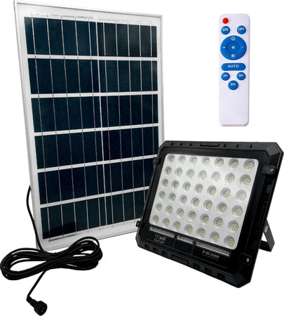 FARO LUCE LED CON PANNELLO SOLARE 50W 100W 200W 300W SENSORE CREPUSCOLARE IP66 Illuminazione/Illuminazione per esterni/Proiettori Zencoccostore - Formia, Commerciovirtuoso.it