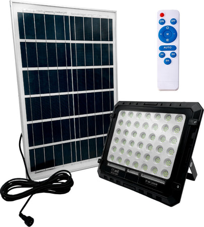 FARO LUCE LED CON PANNELLO SOLARE 50W 100W 200W 300W SENSORE CREPUSCOLARE IP66 Illuminazione/Illuminazione per esterni/Proiettori Zencoccostore - Formia, Commerciovirtuoso.it