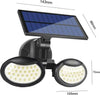 Faro-Pannello-Solare-Ricaricabile-Faretto-56-Led-Sensore-Rileva-Movimento-Kovalmax