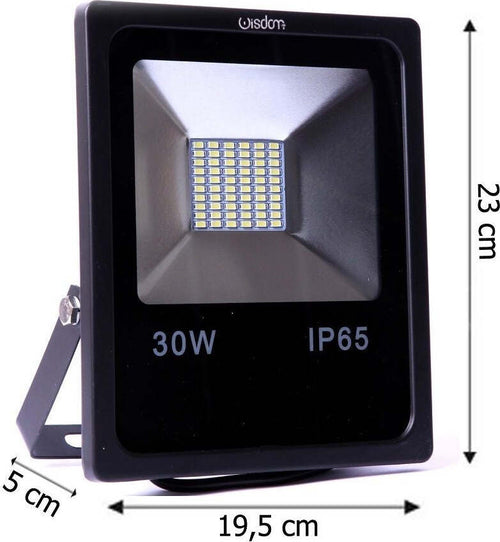 FARO PROFESSIONALE A LED 5730 PER ESTERNO IP65 WISDOM 30W 2 EFFETTIVI Illuminazione/Illuminazione per esterni/Proiettori Trade Shop italia - Napoli, Commerciovirtuoso.it
