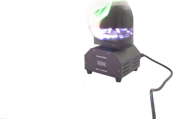 FARO PROIETTORE 1 LED RGB TESTA ROTANTE EFFETTI DISCO DJ LUCE FLASH COLOR LED Strumenti Musicali/Sonorizzazione e palcoscenico/Illuminazione/Dispositivi per effetti luce Trade Shop italia - Napoli, Commerciovirtuoso.it