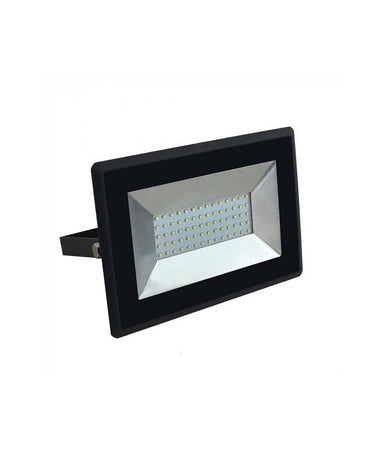 Faro Proiettore A Led Smd Da 30w Colore Nero Luce Calda 3000k Per Esterno Ip65