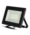 Faro Proiettore A Led Smd Da 50w Colore Nero Luce Calda 3000k Per Esterno Ip65
