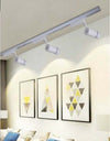 Faro Proiettore Binario 30w Led Cob Luce 6500k 3000k 4000k F30w-07a Faretto Bianco Illuminazione/Illuminazione per interni/Faretti/Faretti da soffitto Trade Shop italia - Napoli, Commerciovirtuoso.it