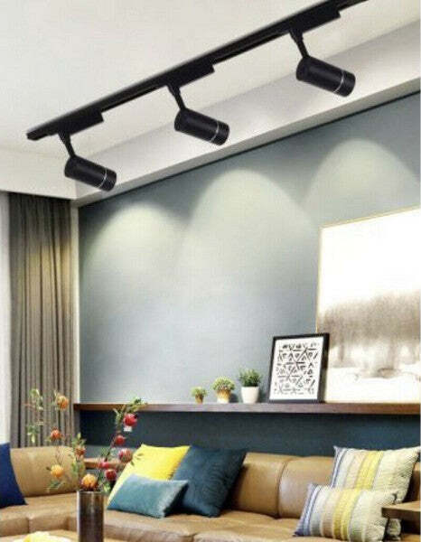 Faro-Proiettore-Binario-30w-Led-Cob-Luce-6500k-3000k-4000k-Faretto-Nero-F30w-07h