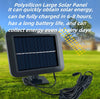 Faro Proiettore Con Pannello Solare Sensore Movimento Telecomando 128 Led 6 Cob Illuminazione/Illuminazione per esterni/Proiettori Trade Shop italia - Napoli, Commerciovirtuoso.it