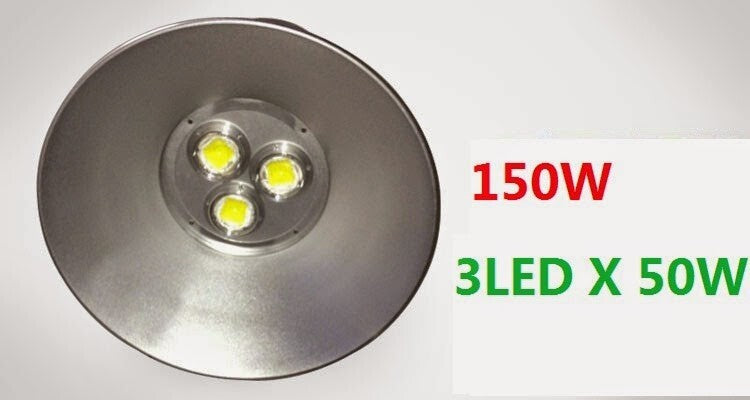 FARO PROIETTORE FARETTO CON CAMPANA INDUSTRIALE A LED 150WATT LUCE BIANCO FREDDO  Trade Shop italia - Napoli, Commerciovirtuoso.it