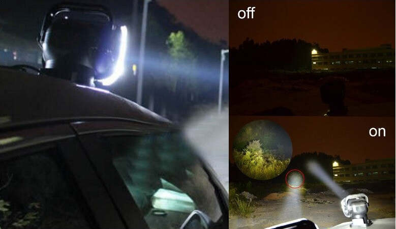 FARO PROIETTORE LAMPADA TESTA MOBILE ROTANTE CON 10 LED 12/24V PER VEICOLI Auto e Moto/Parti per auto/Luci lampadine e indicatori/Lampadine/Lampadine per esterno Trade Shop italia - Napoli, Commerciovirtuoso.it