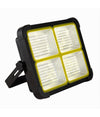 Faro Proiettore Ricaricabile Pannello Solare 200 W Usb Power Bank Ip65 S18b-200w