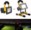 FARO RICARICABILE FARETTO IMPERMEABILE LED LUCE BIANCA EMERGENZA PORTATILE Illuminazione/Illuminazione per esterni/Proiettori Trade Shop italia - Napoli, Commerciovirtuoso.it