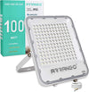 Faro SMD LED Slim IP65 Chip LUMILEDS 100 Watt Luce Bianca Calda 10000 Lumen